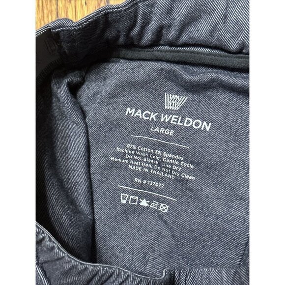 Mack Weldon Radius Flex Jogger Pants Khaki Stretch Performance Mens Large  J64 - Picture 3 of 9